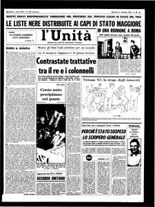 Contro l'imperialismo! Per la pace e l'indipendenza!