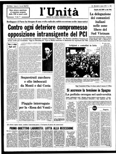 La delegazione dei comunisti italiani nelle zone libere del Sud Vietnam