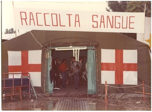 Raccolta sangue per il Vietnam al Festival dell'Unità di Bologna
